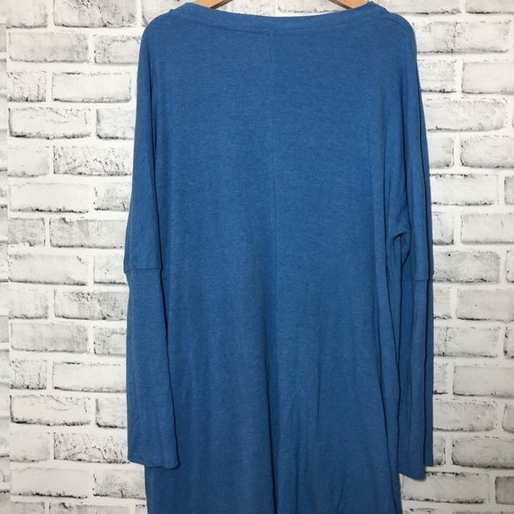 Women's Blue Sweater - Picture 5 of 5